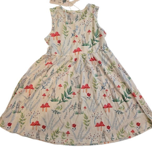 Carter's Cream and Red Sleeveless Sundress - Picture 4 of 4